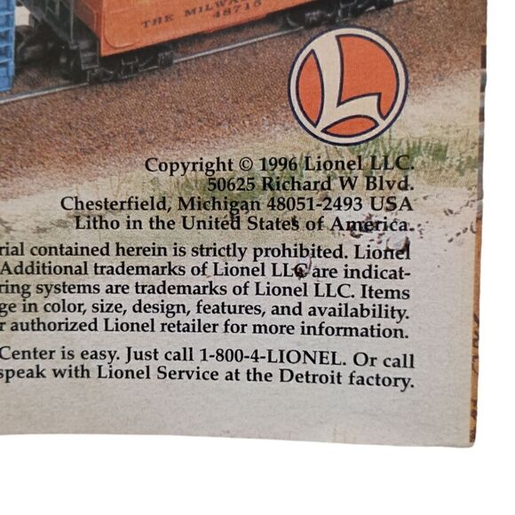 Lionel Classic Catalog 1997 Diesel Steam Locomotives O O27 Gauge Model Trains. - Picture 9 of 13